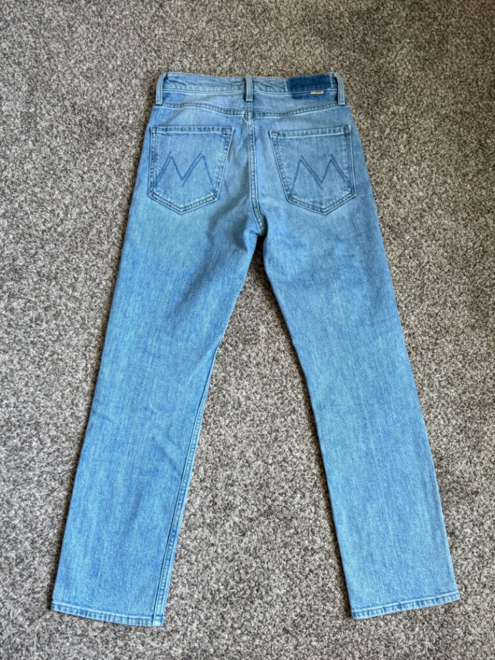 MOTHER High Waisted Rider Ankle Jean, Size 26 - Salt of the Earth Wash - Picture 13 of 14